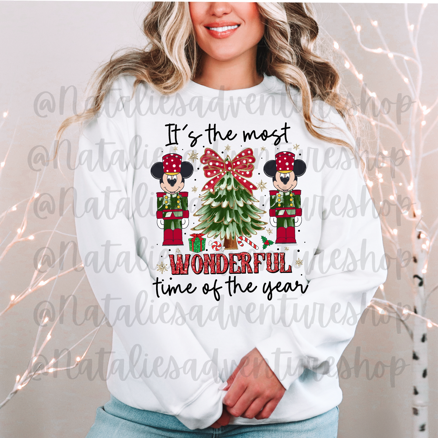 *Pre-Order* Wonderful Time Mouse Nutcracker Crewneck