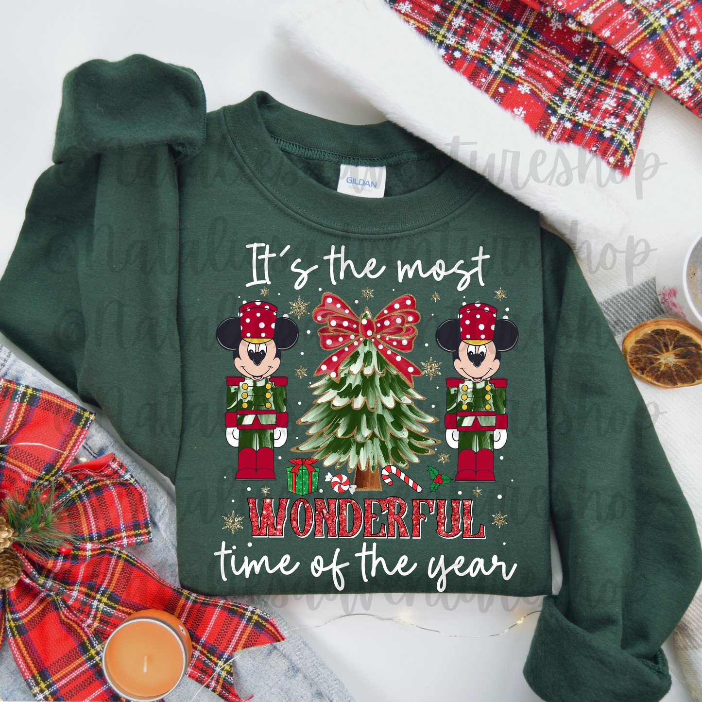 *Pre-Order* Wonderful Time Mouse Nutcracker Crewneck