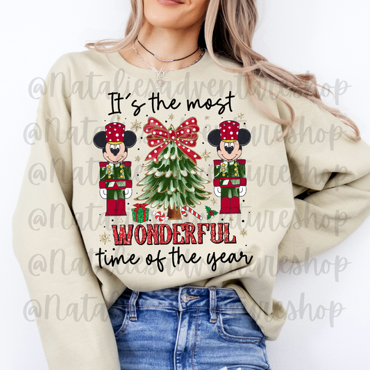 *Pre-Order* Wonderful Time Mouse Nutcracker Crewneck