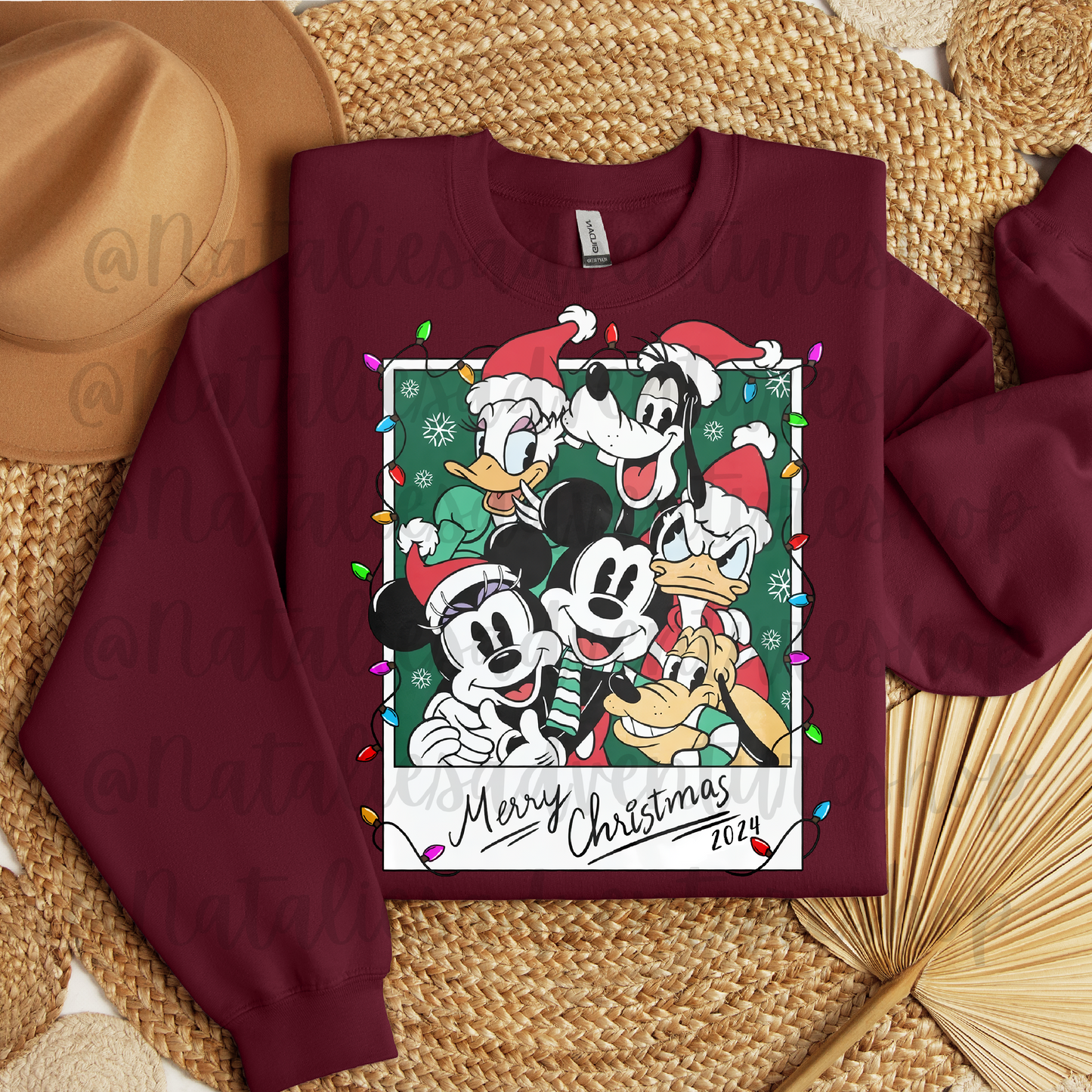 *Pre-Order* Mouse and Friends Christmas Polaroid Crewneck