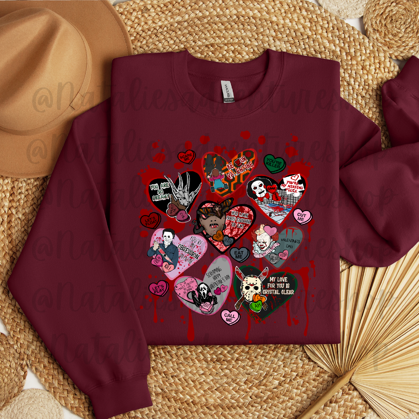 *Pre-Order* Horror Hearts Crewneck