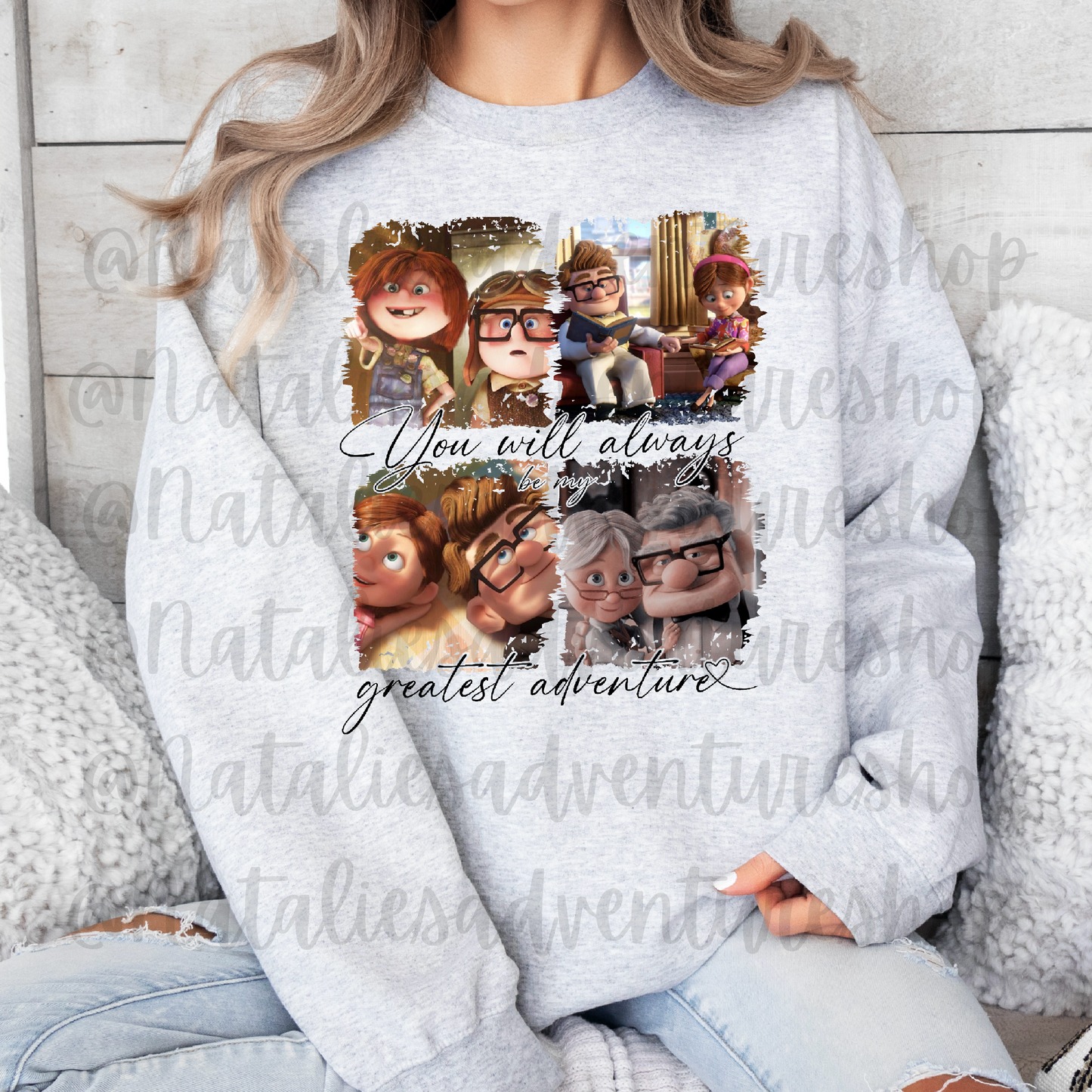 *Pre-Order*  C + E Collage Crewneck