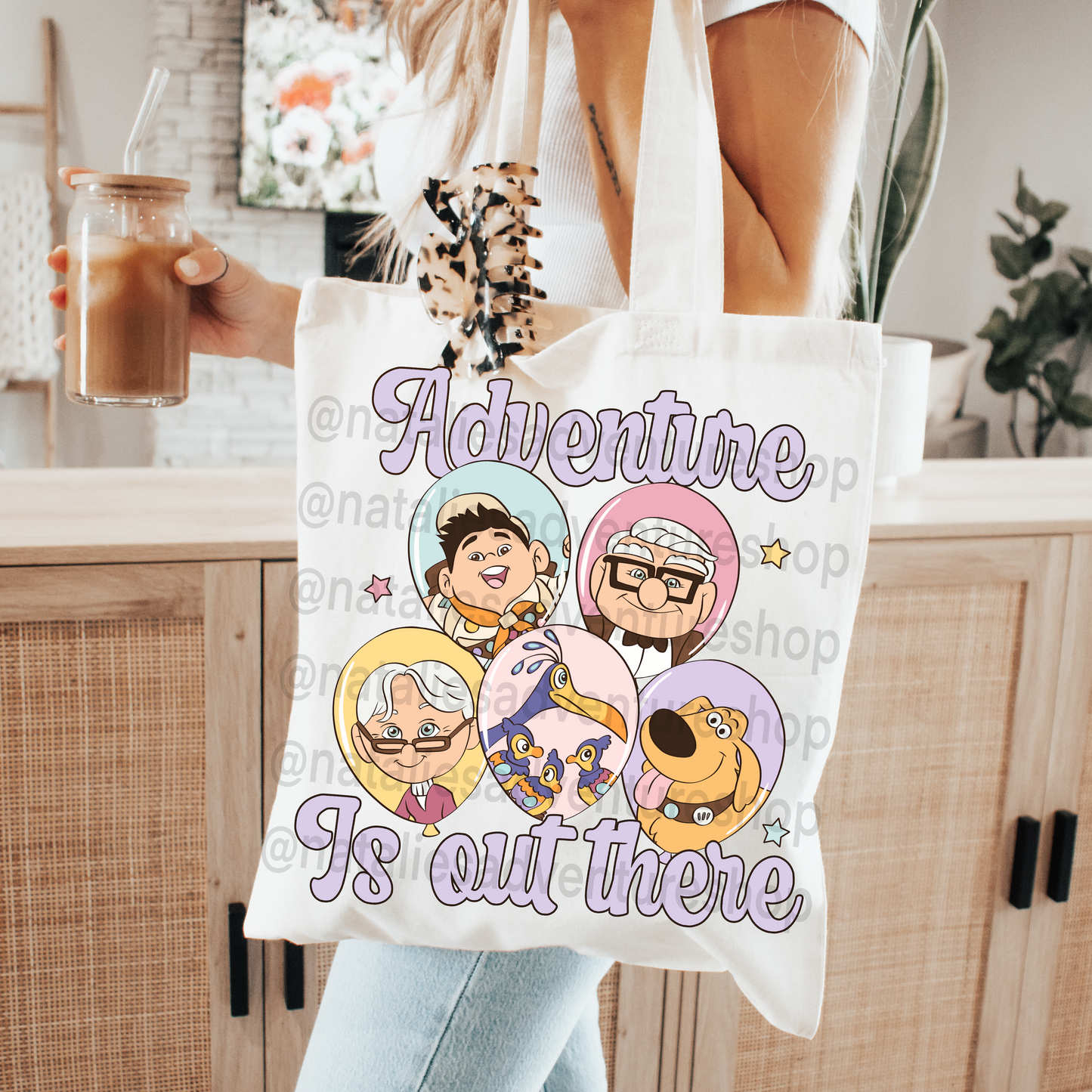 *Pre-Order* Adventure is Out There C + E Canvas Tote Bag