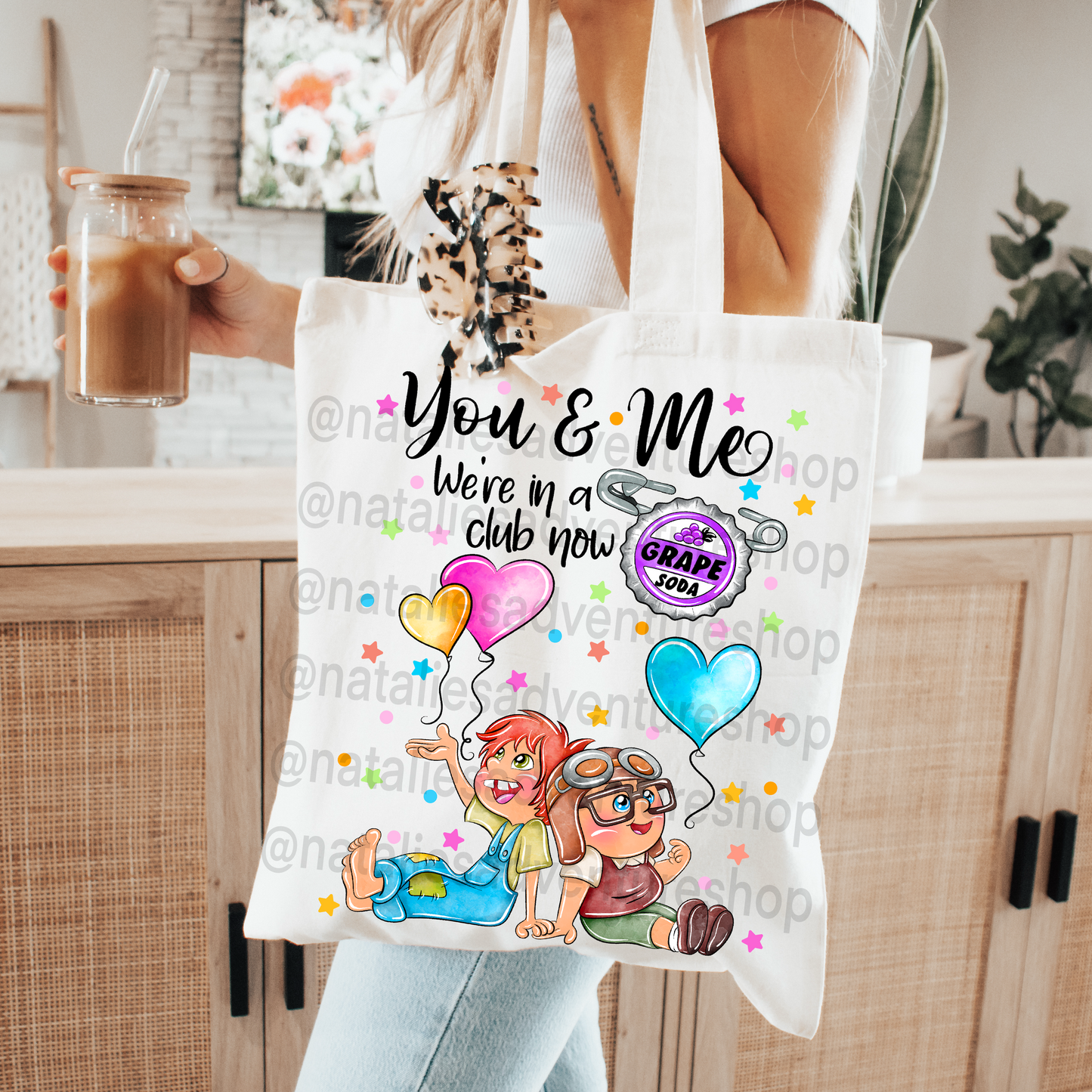 *Pre-Order* We're in a Club Now Canvas Tote Bag