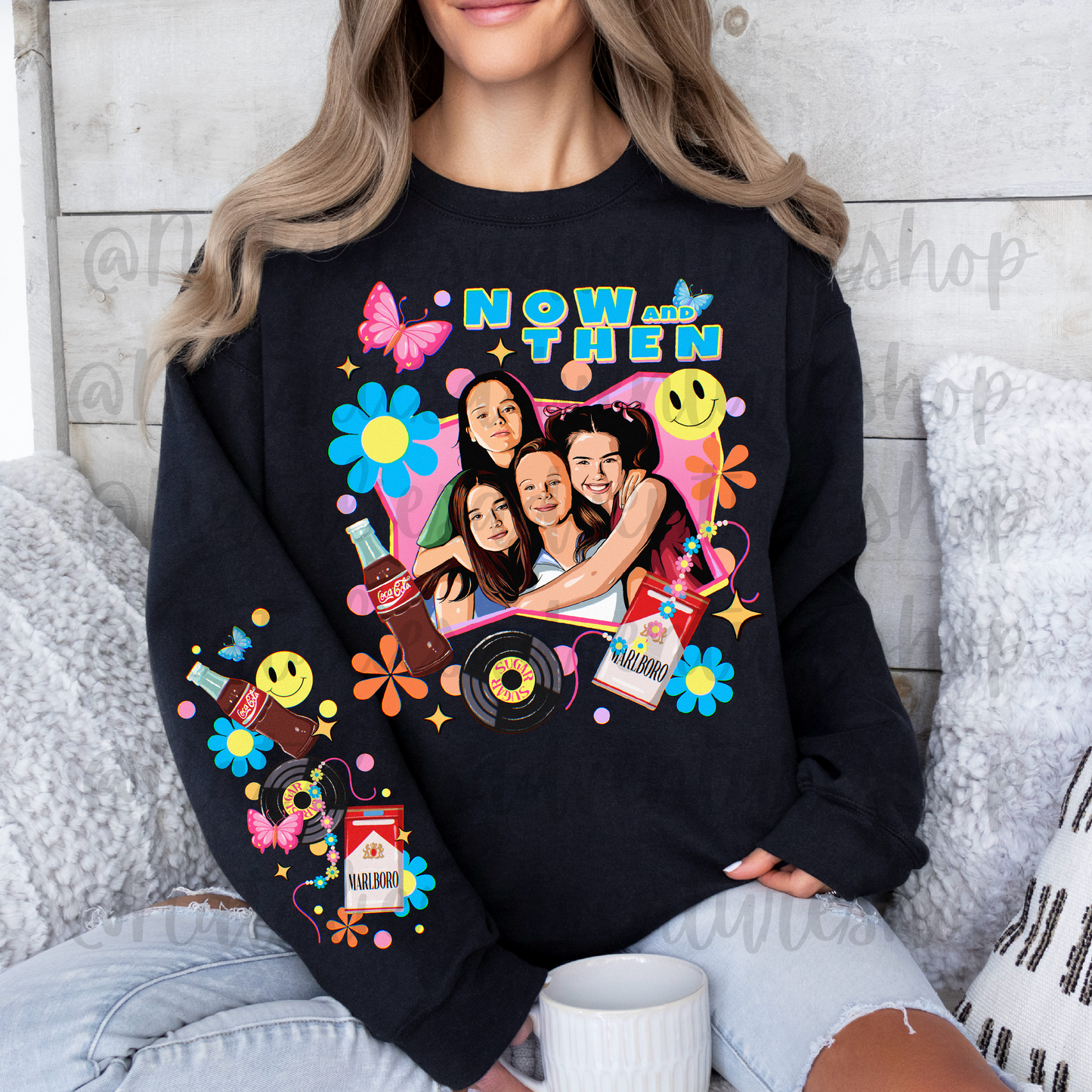 *Pre-Order* Now & Then 90'S Movie Crewneck