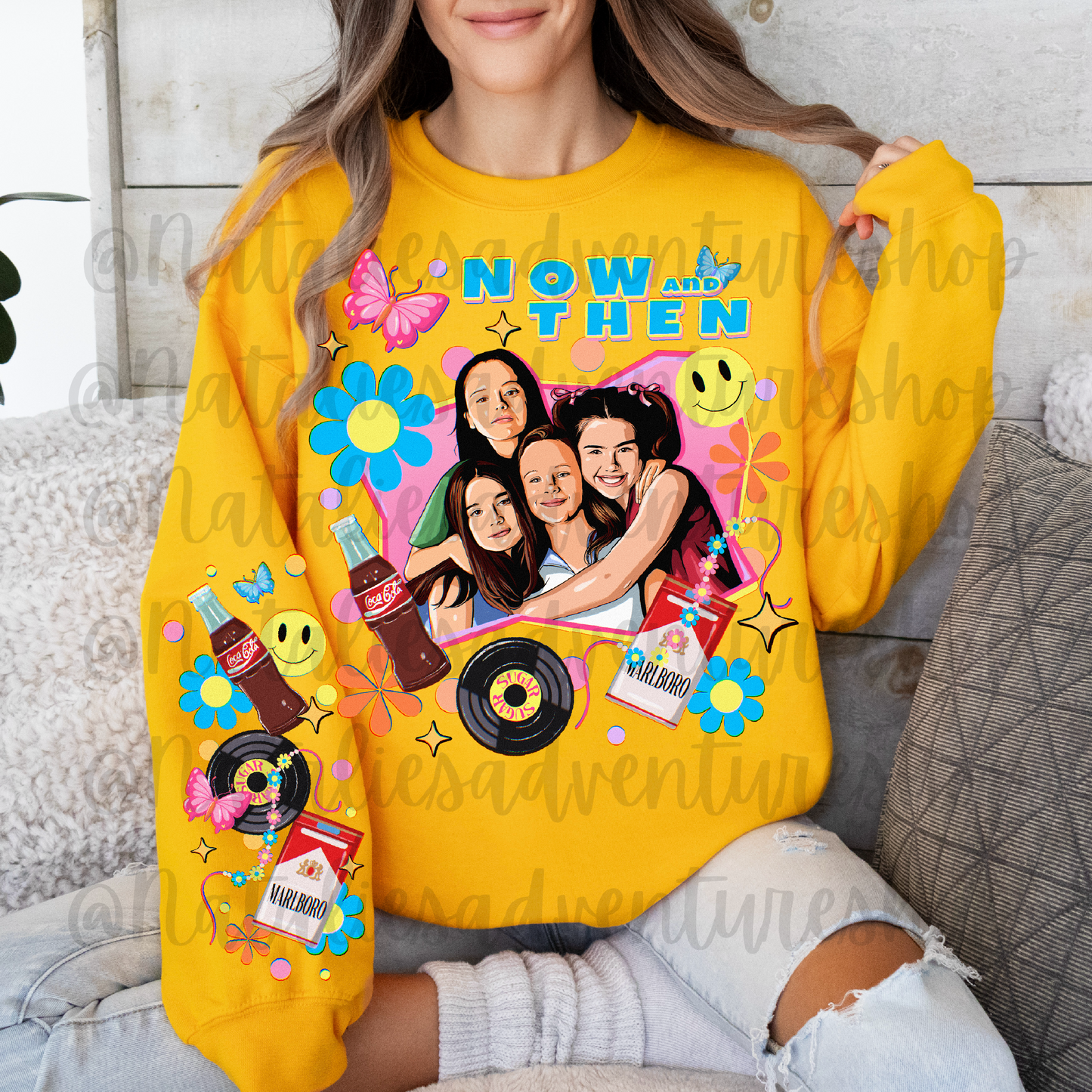 *Pre-Order* Now & Then 90'S Movie Crewneck