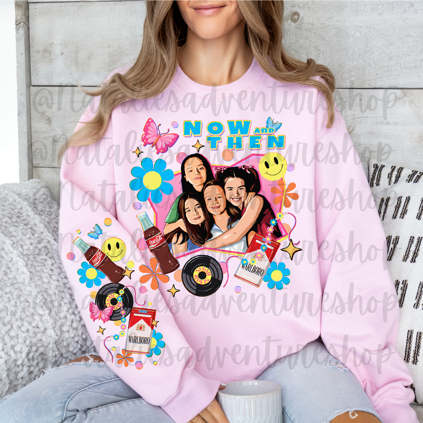 *Pre-Order* Now & Then 90'S Movie Crewneck