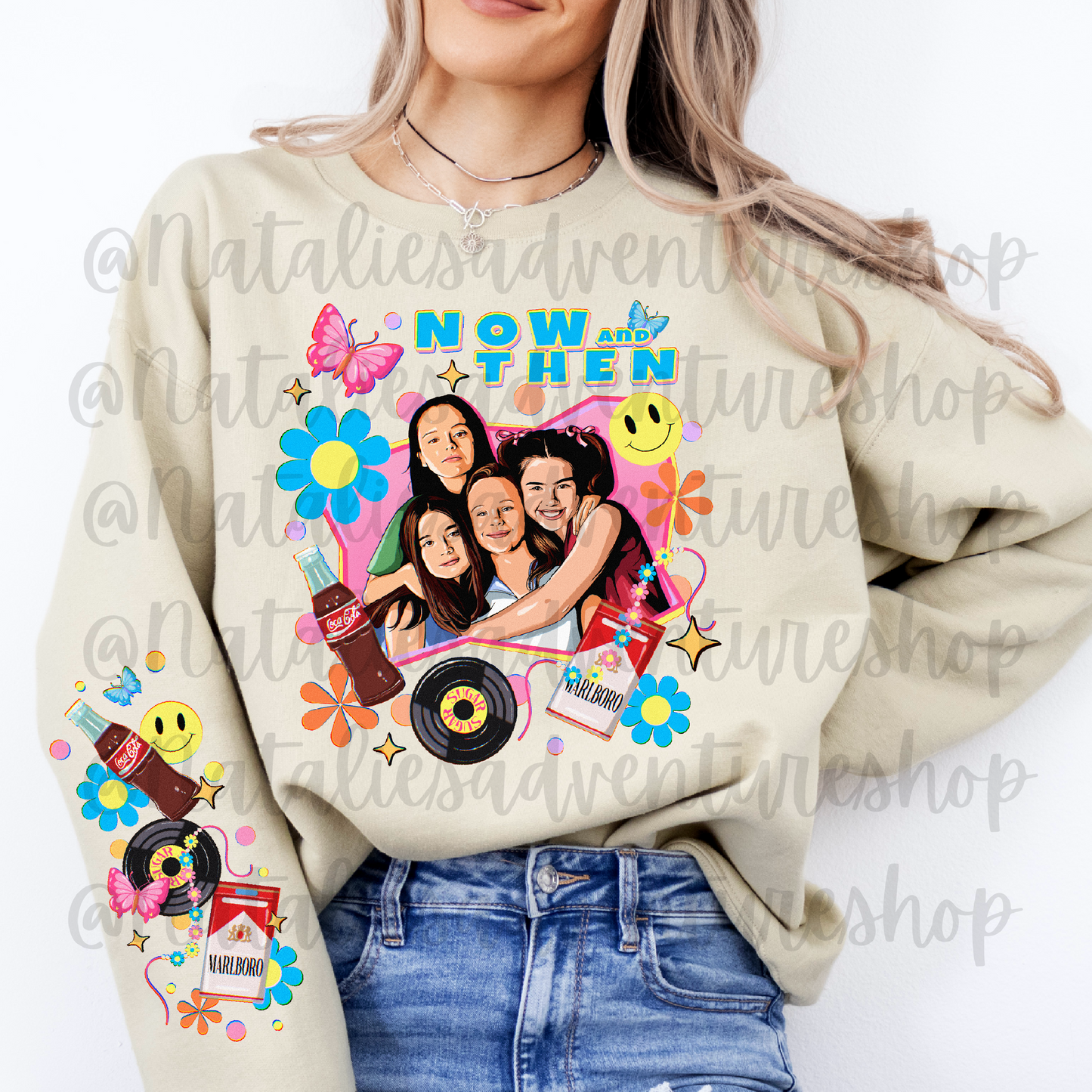 *Pre-Order* Now & Then 90'S Movie Crewneck