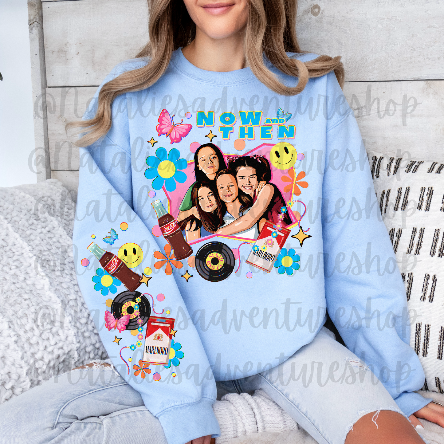 *Pre-Order* Now & Then 90'S Movie Crewneck
