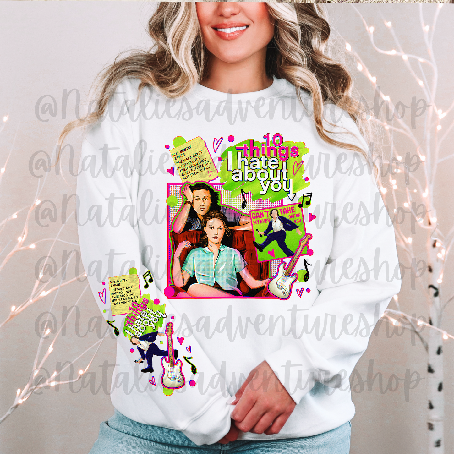 *Pre-Order* 10 Things 90's Movie Crewneck
