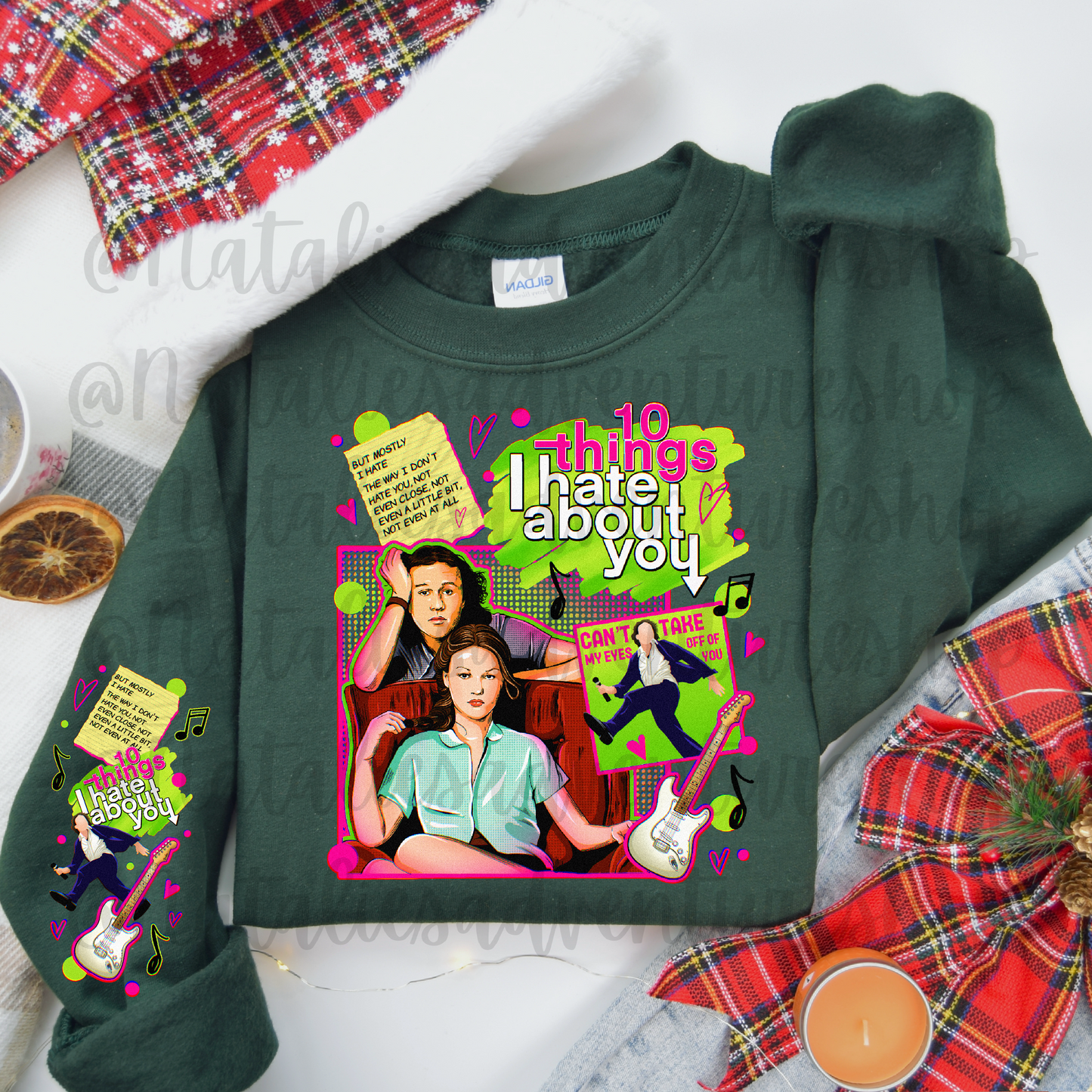 *Pre-Order* 10 Things 90's Movie Crewneck