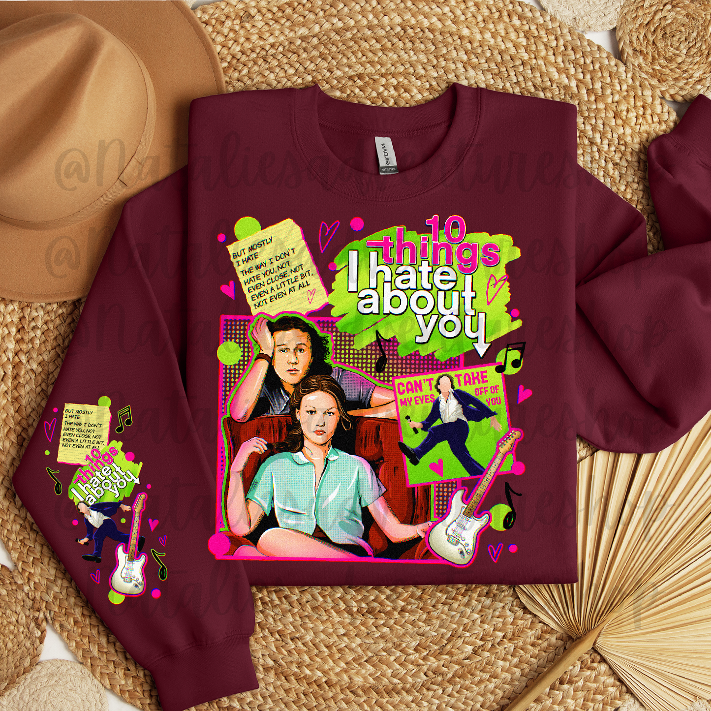 *Pre-Order* 10 Things 90's Movie Crewneck