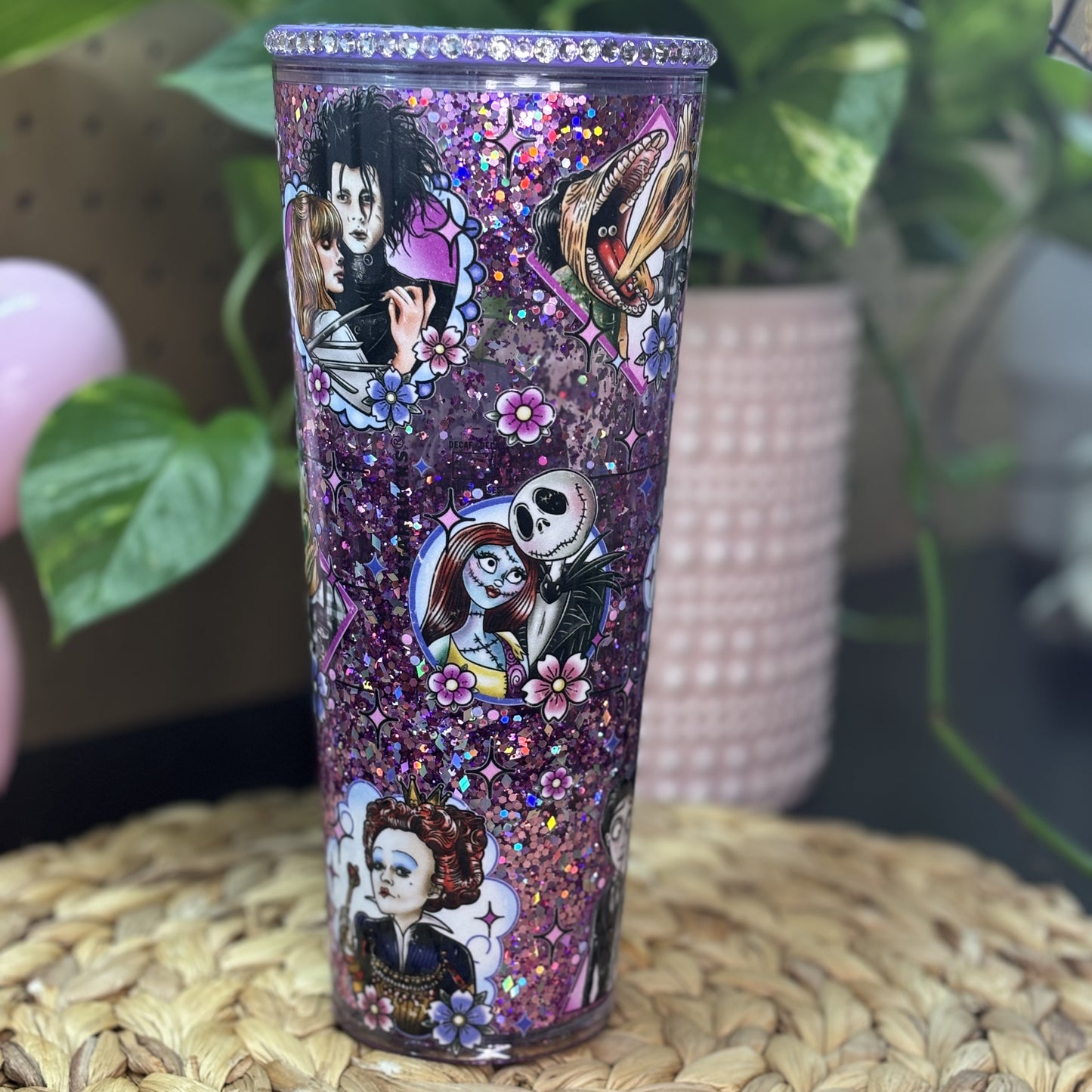 *Pre-Order* TB Movies 24oz Snowglobe Tumbler (1 Available)