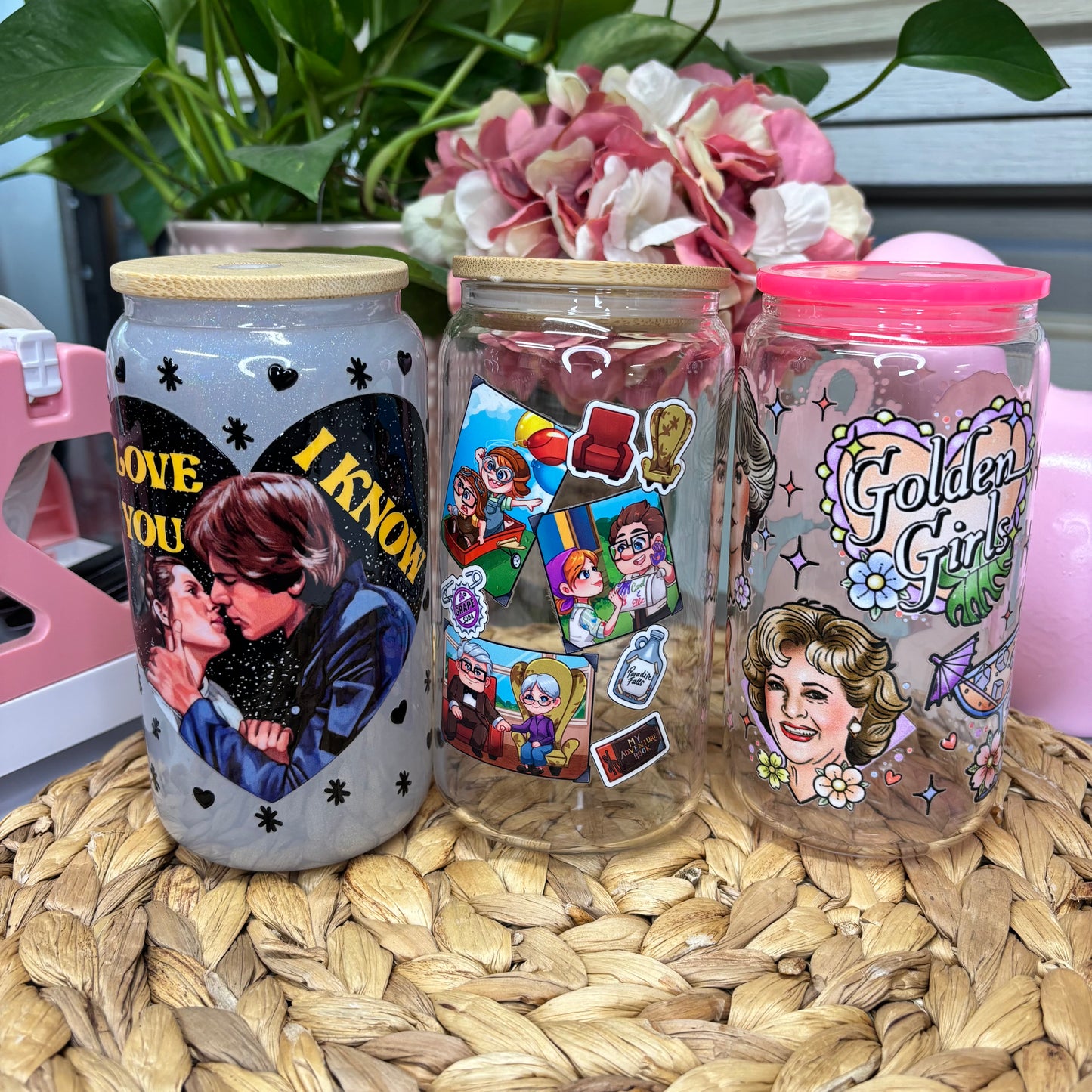*READY TO SHIP* Misc. 16oz Glass Cans