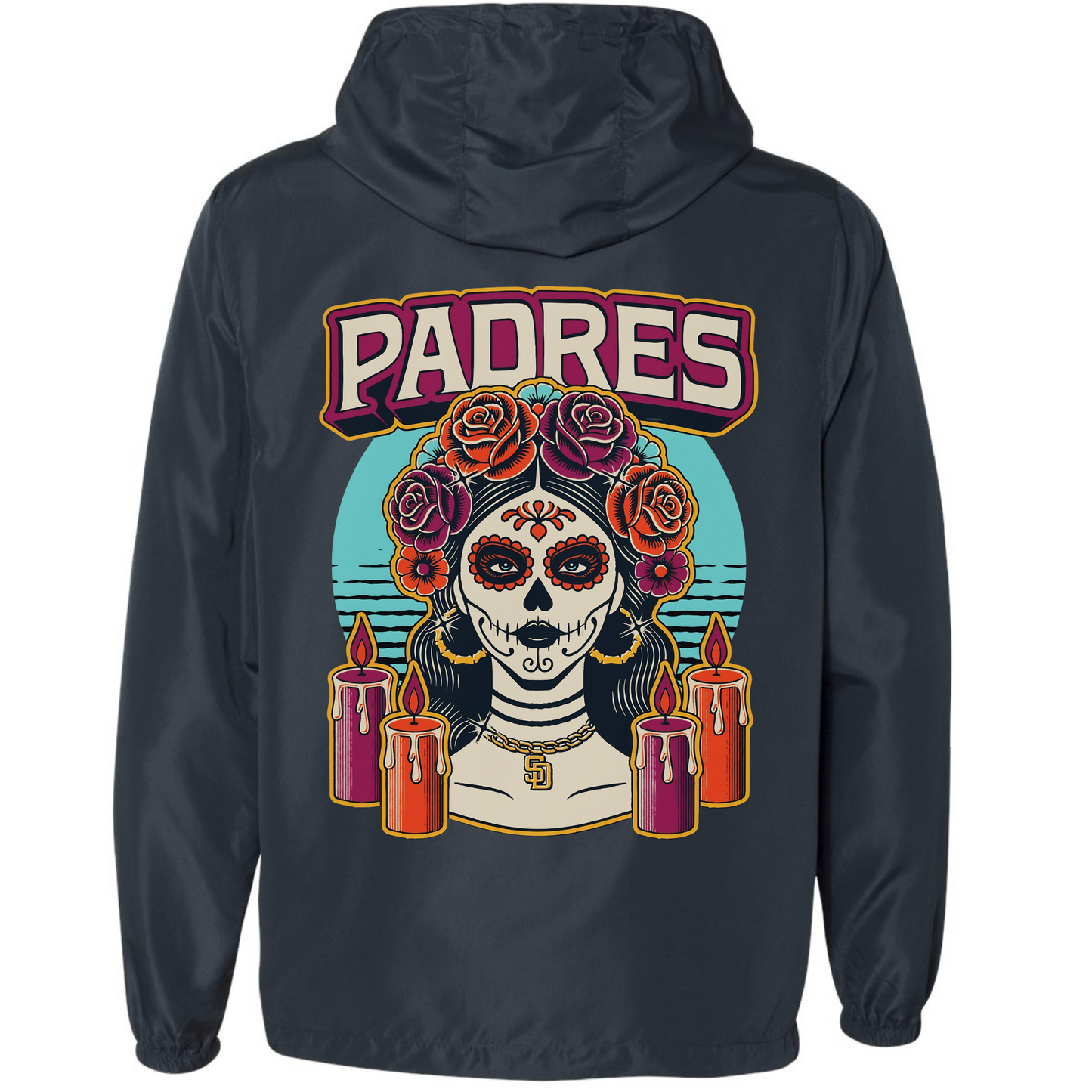 *Pre-Order* SD PADS CC Navy Windbreaker