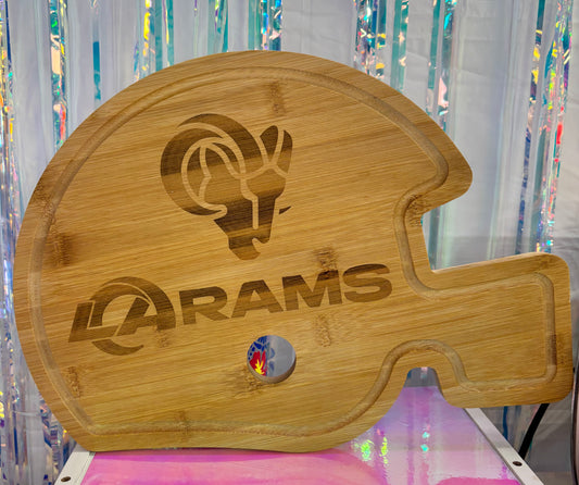 *Pre-Order* Personalized Engraved Football Helmet Board