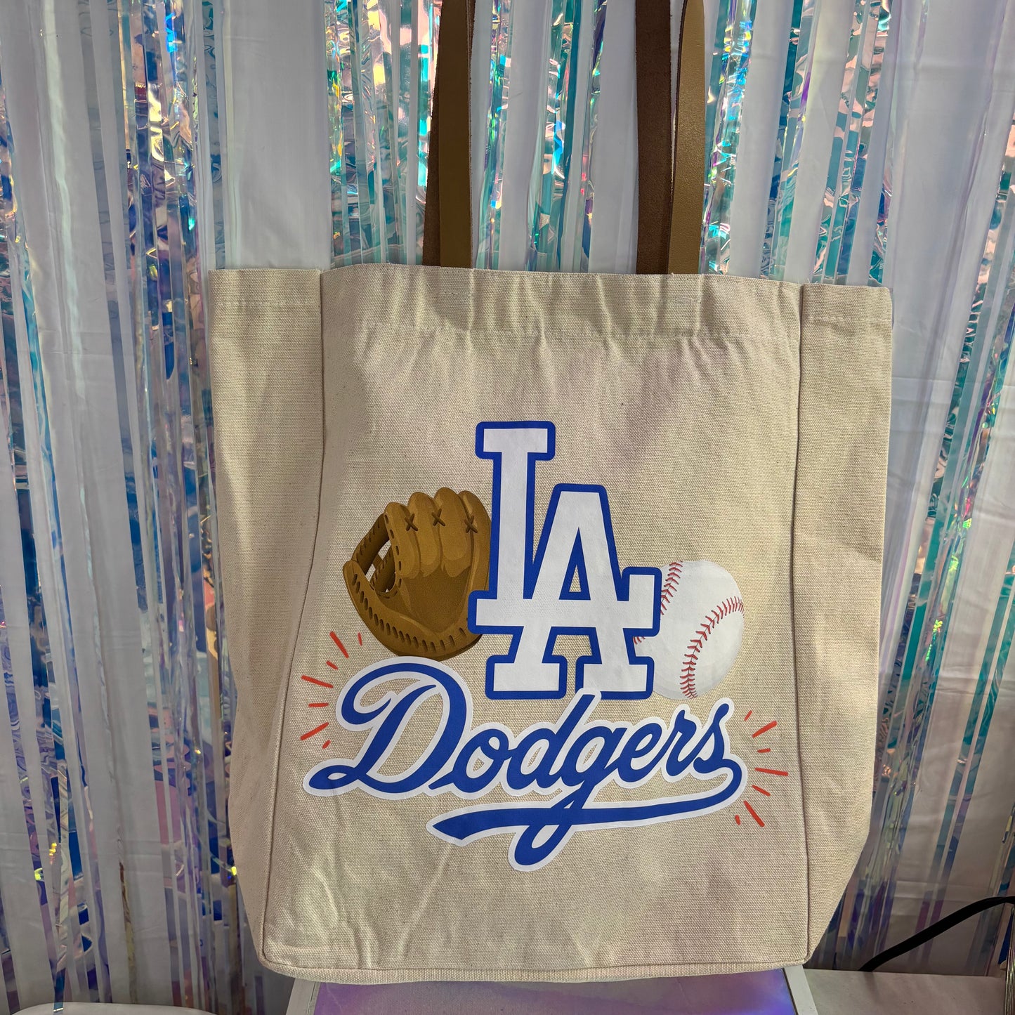 *Pre-Order* LA DODGE Canvas Tote Bag with Pocket