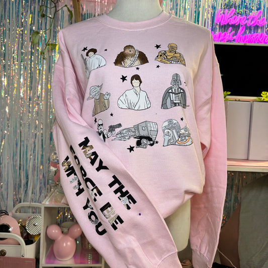 *READY TO SHIP* LARGE STAR CREWNECK