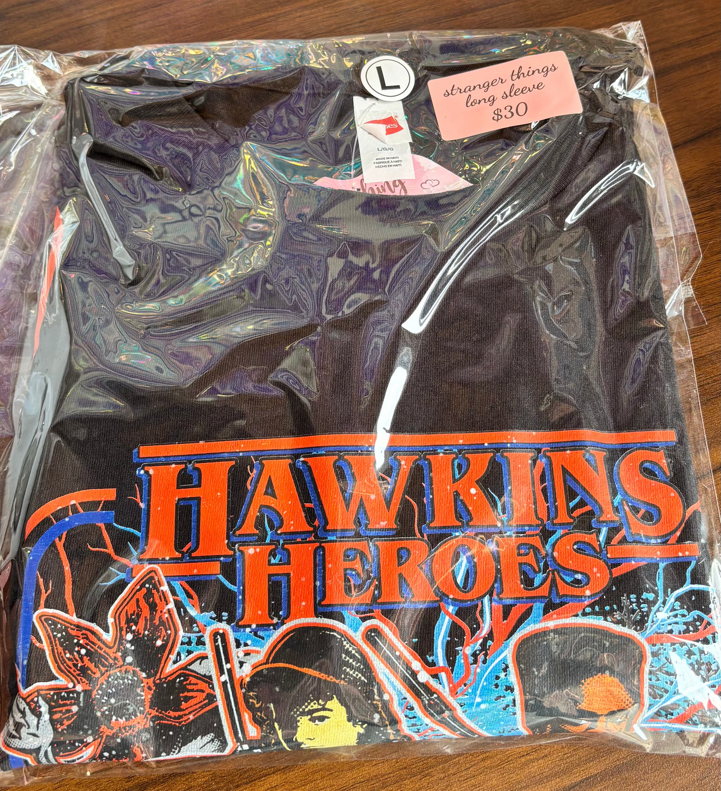 Ready to Ship ST Size Large Long Sleeve