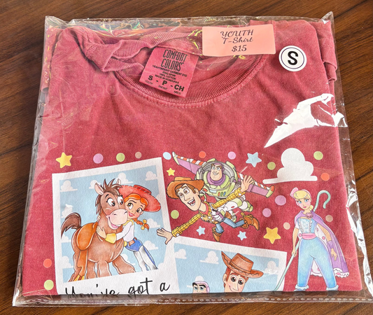 Ready to Ship Youth Small Toys Tee