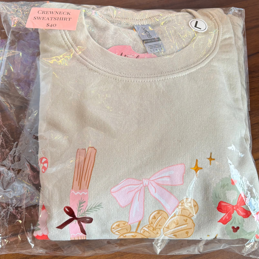 Ready to Ship Large Xmas Crewneck