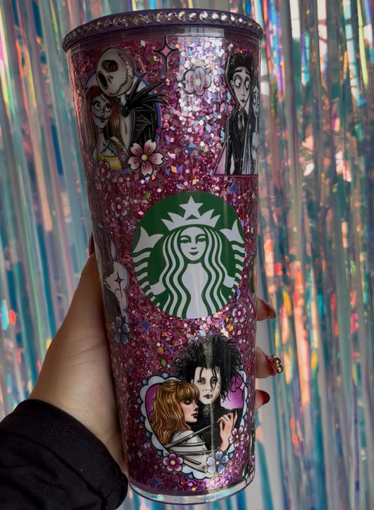 Ready to Ship TB snowglobe Tumbler