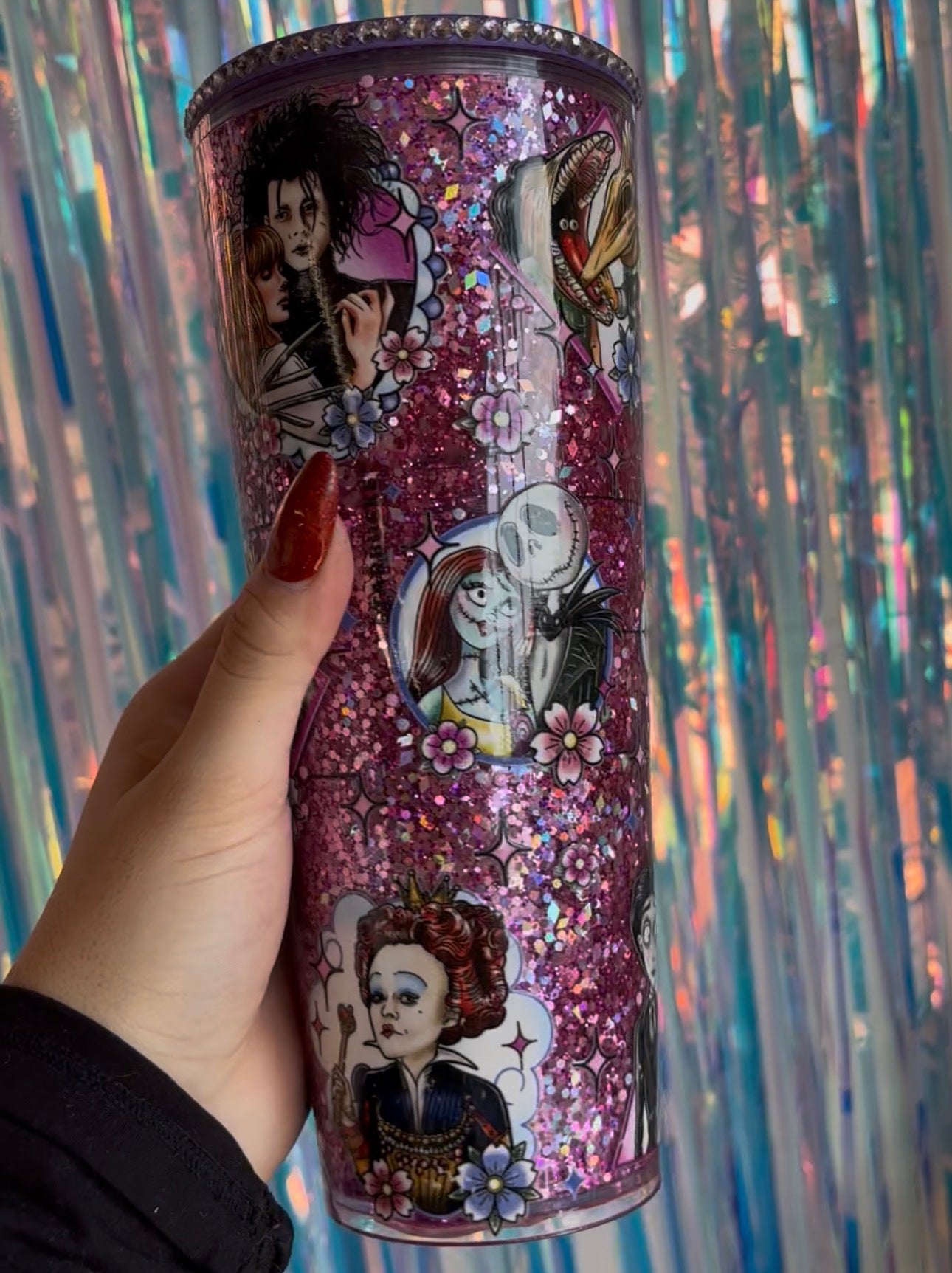 Ready to Ship TB snowglobe Tumbler