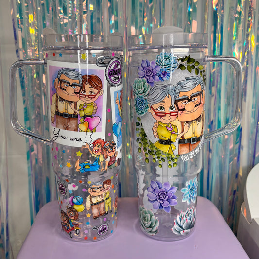 Ready to Ship C + E Plastic 40oz Tumbler