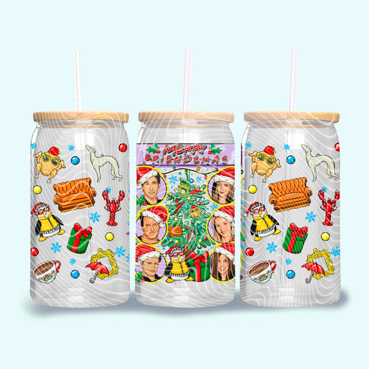 *Pre-Order* Friendsmas 16oz Glass Can