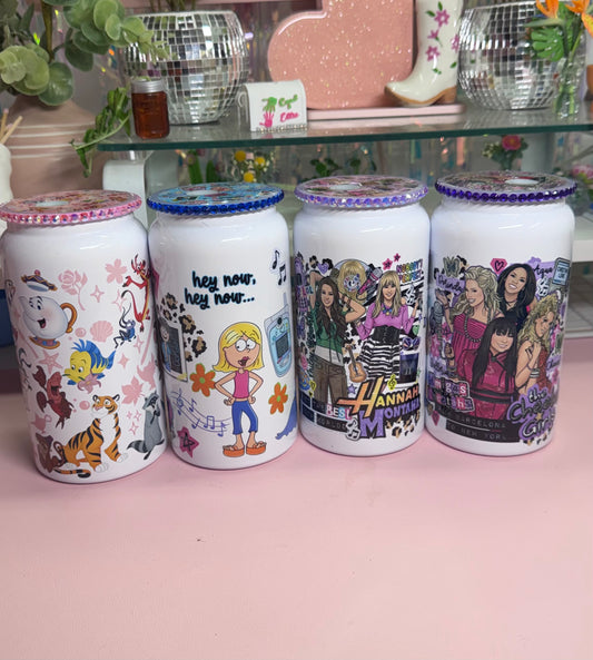 Ready to Ship 16oz Stainless Steel Tumblers Only Cheetah and HM