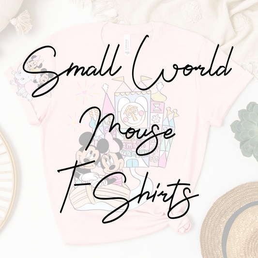 *Pre-Order* Small World Mouse T-Shirts