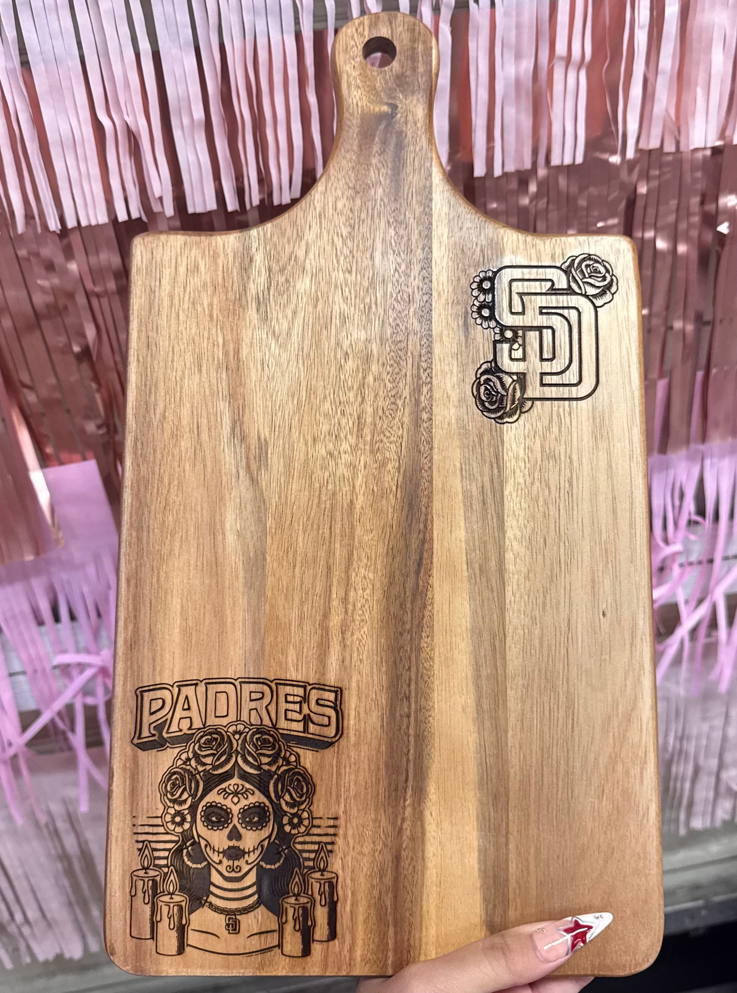*Pre-Order* SD PAD Engraved Serving Board