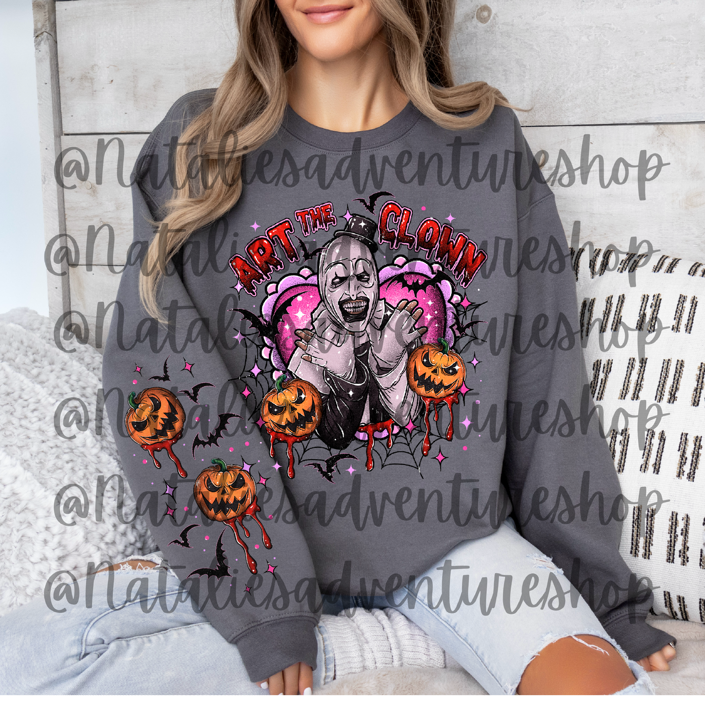 *Pre-Order* Terrify Clown Crewneck