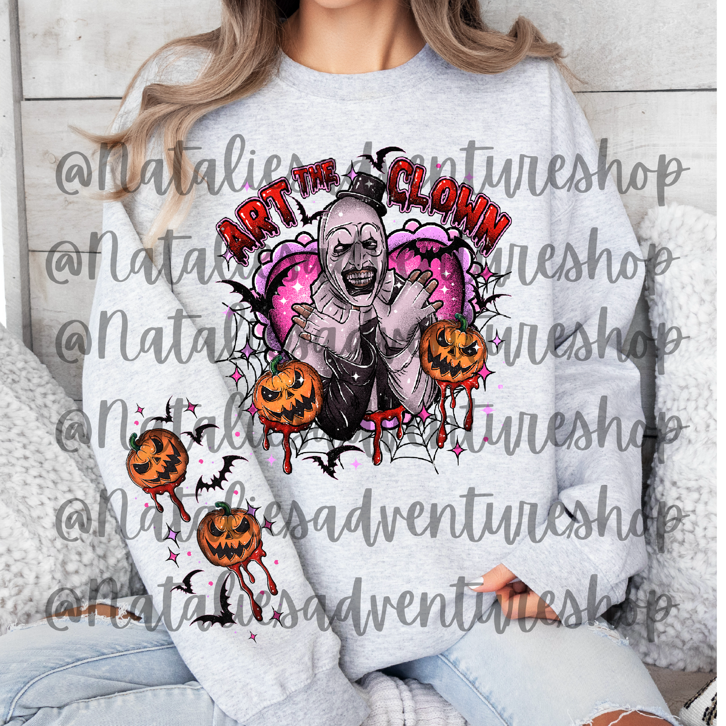 *Pre-Order* Terrify Clown Crewneck