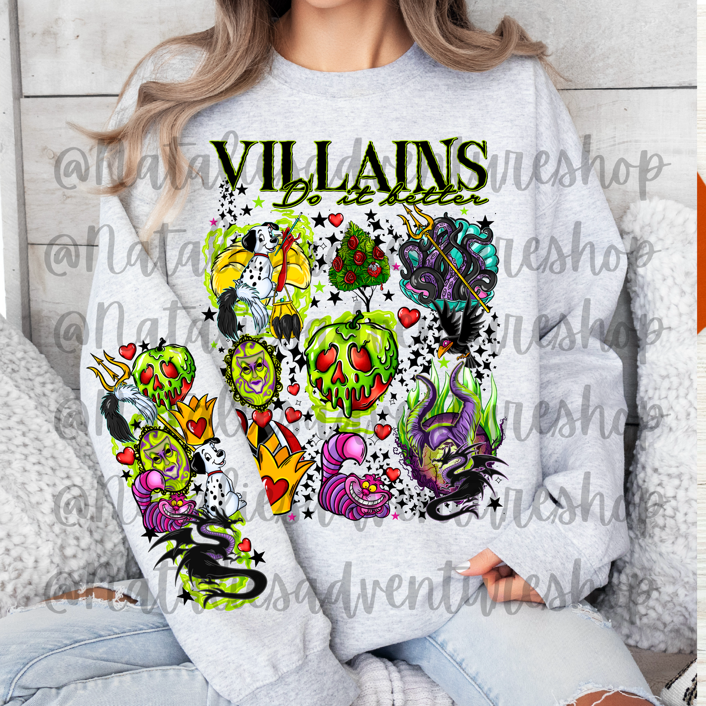 *Pre-Order* Villains Crewneck