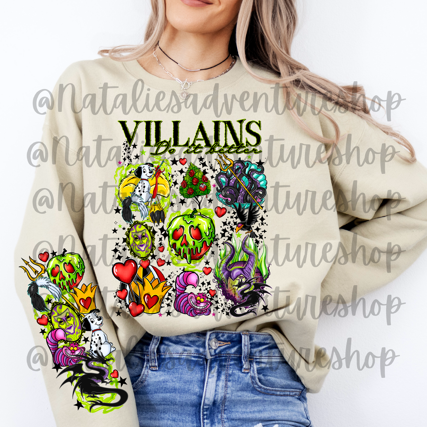 *Pre-Order* Villains Crewneck