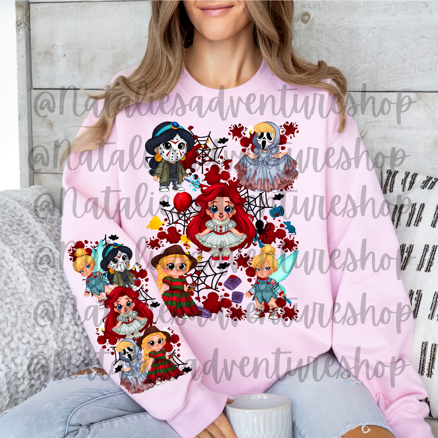 *Pre-Order* Horror Princess Crewneck