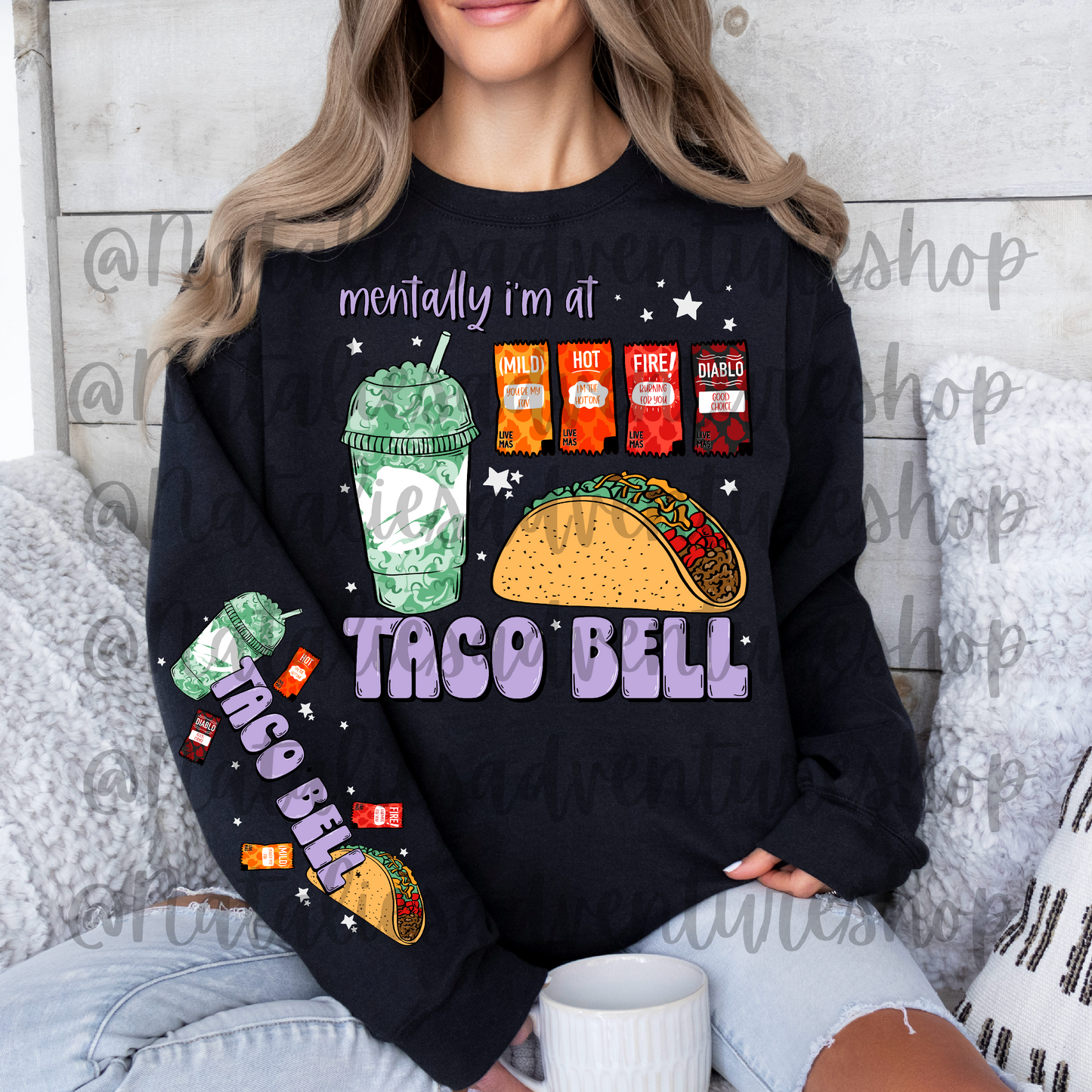 *Pre-Order* Mentally at Taco B Crewneck