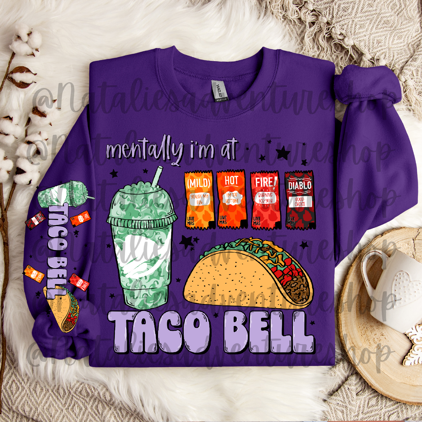 *Pre-Order* Mentally at Taco B Crewneck