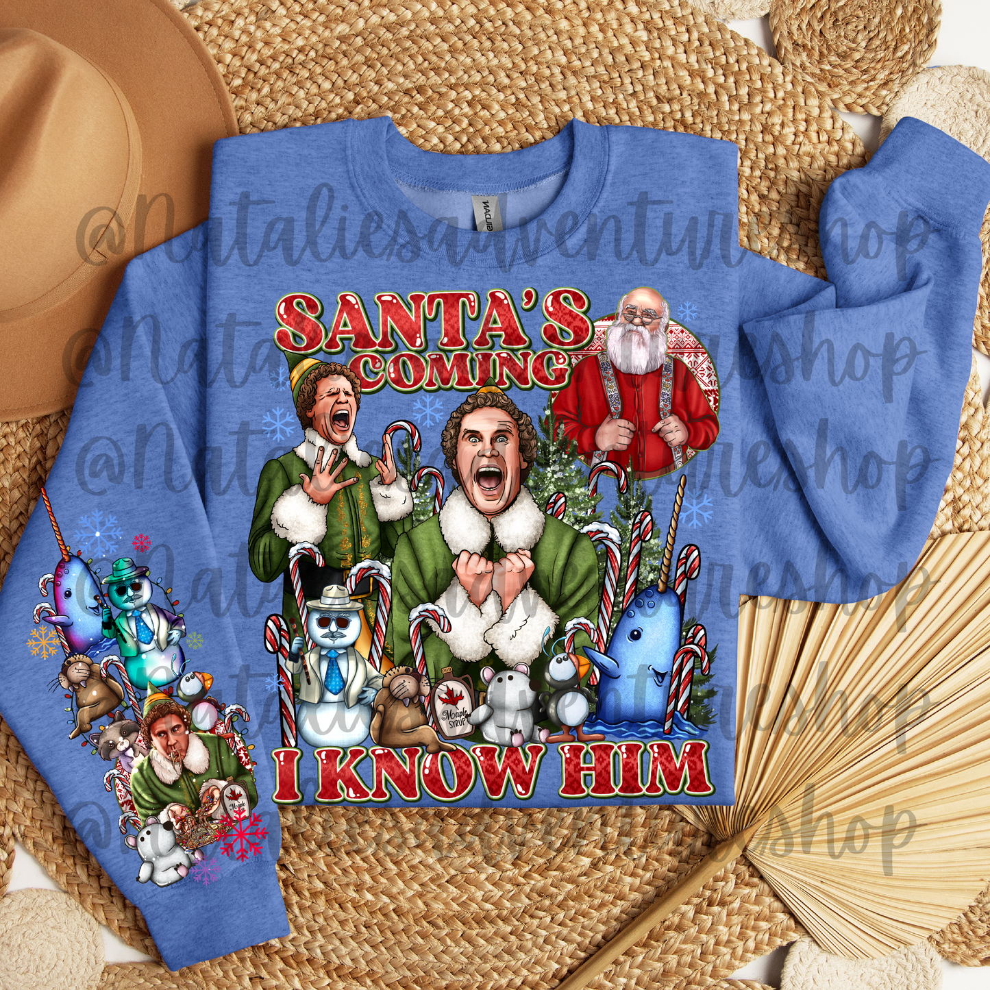 *Pre-Order* Santa I know Him! Crewneck