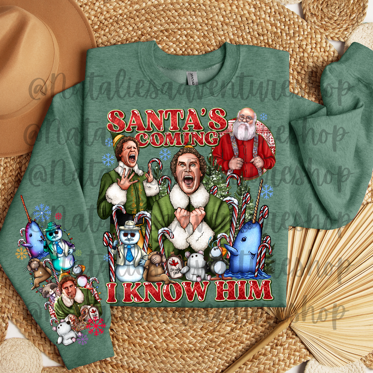 *Pre-Order* Santa I know Him! Crewneck