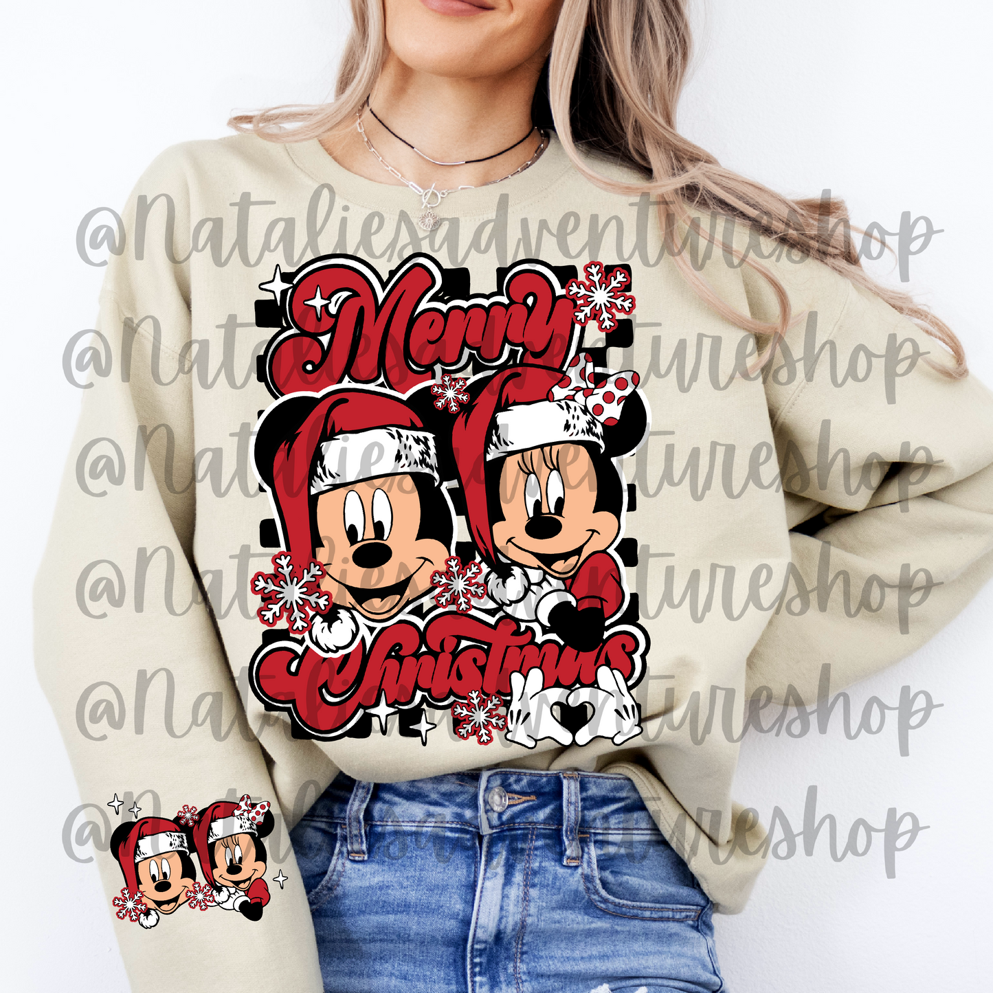 *Pre-Order* Merry X-Mas Mouse Crewneck