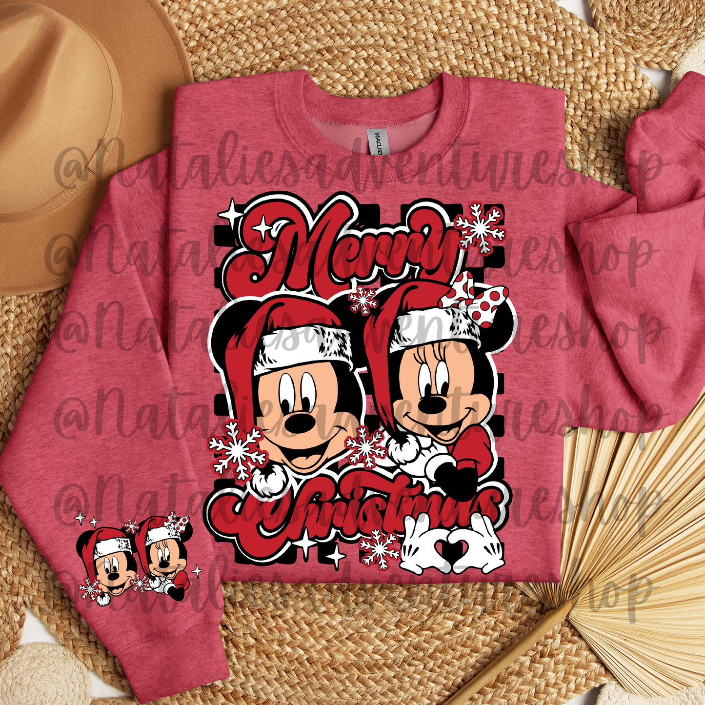 *Pre-Order* Merry X-Mas Mouse Crewneck