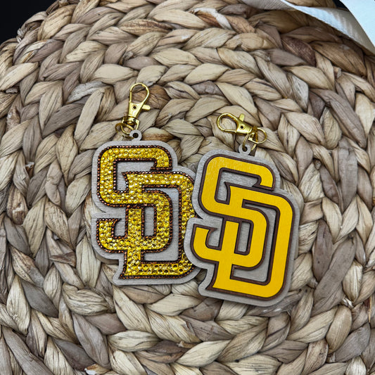 *Pre-Order* SD Baseball Keychain