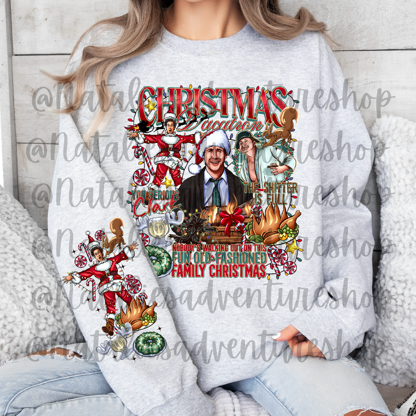 *Pre-Order* Clark Christmas Crewneck