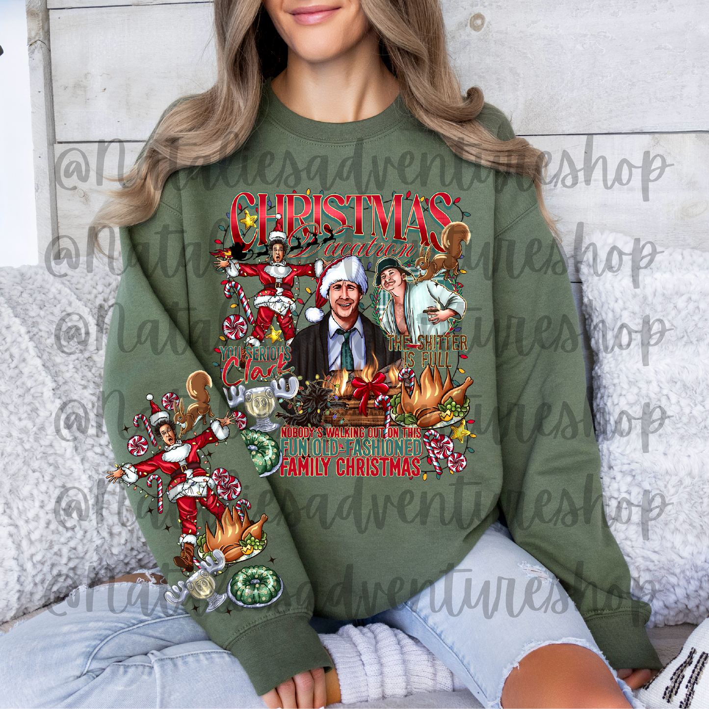 *Pre-Order* Clark Christmas Crewneck