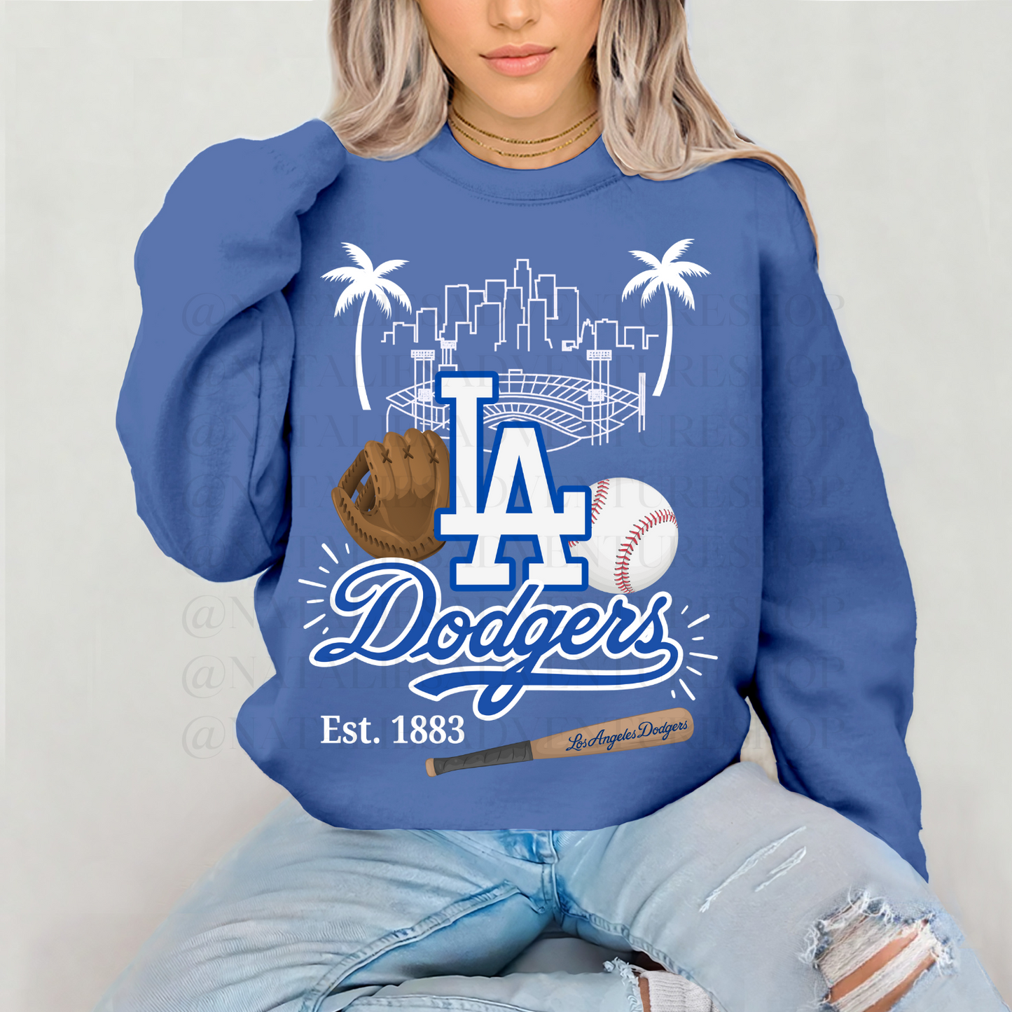 *Pre-Order* LA Dodg Stadium Crewneck