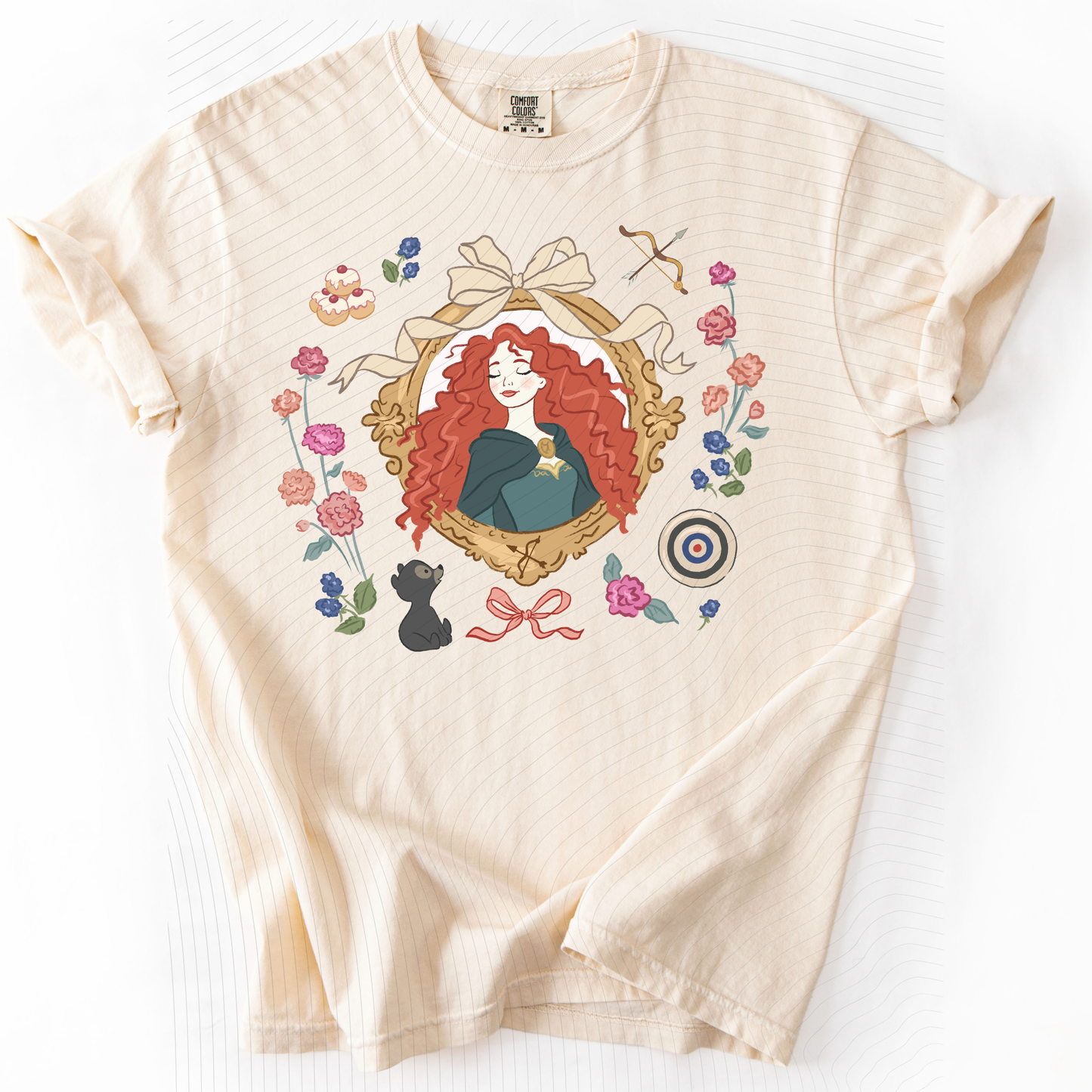 *Pre-Order* Scottish Princess Frame T-Shirt (Comfort Colors)