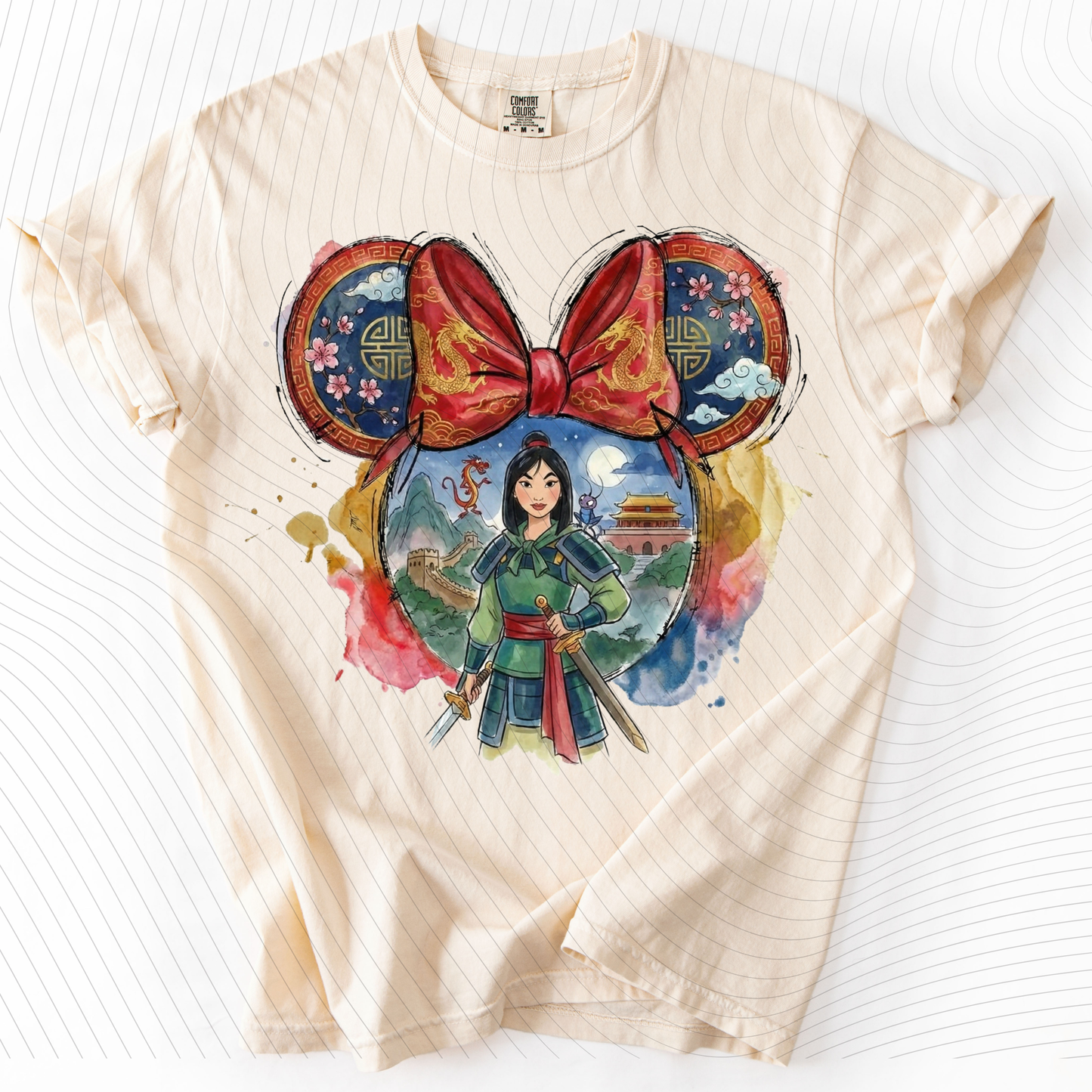 *Pre-Order* Mulan T-Shirt(Comfort Colors) (Copy)