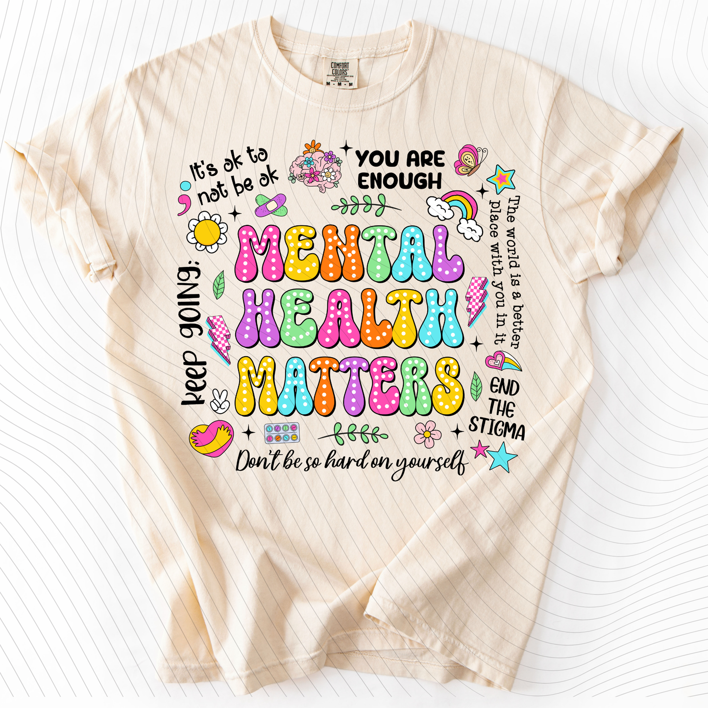*Pre-Order* Mental Health Matters T-Shirt(Comfort Colors)